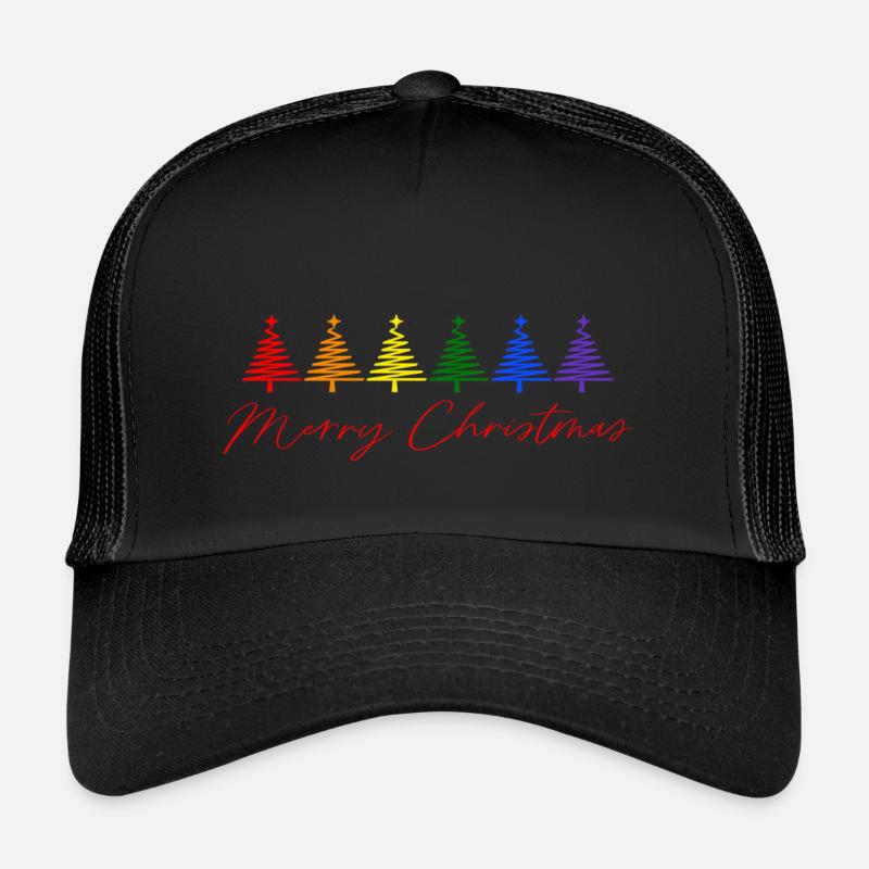 Merry Christmas - sei einzigartig! LGBTQ Trucker Cap