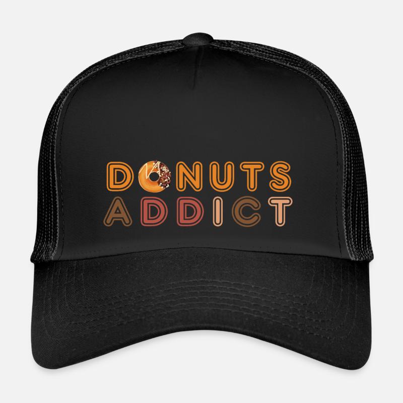 Donuts addict choco beads Casquette trucker 