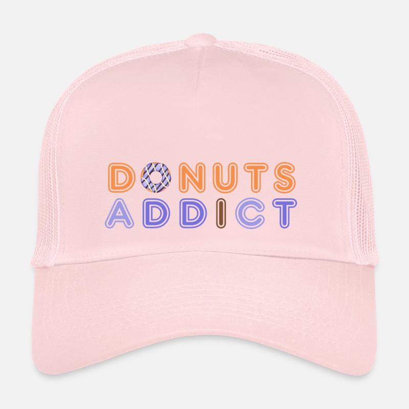 Donuts addict purple choco Casquette trucker 
