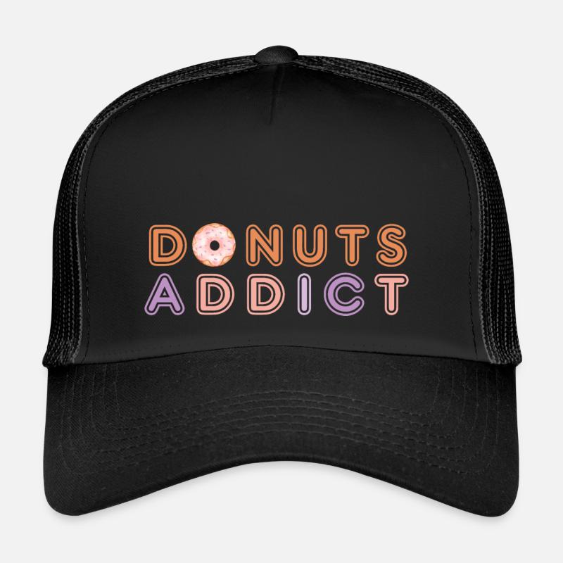 Donuts süchtig hellrosa Trucker Cap