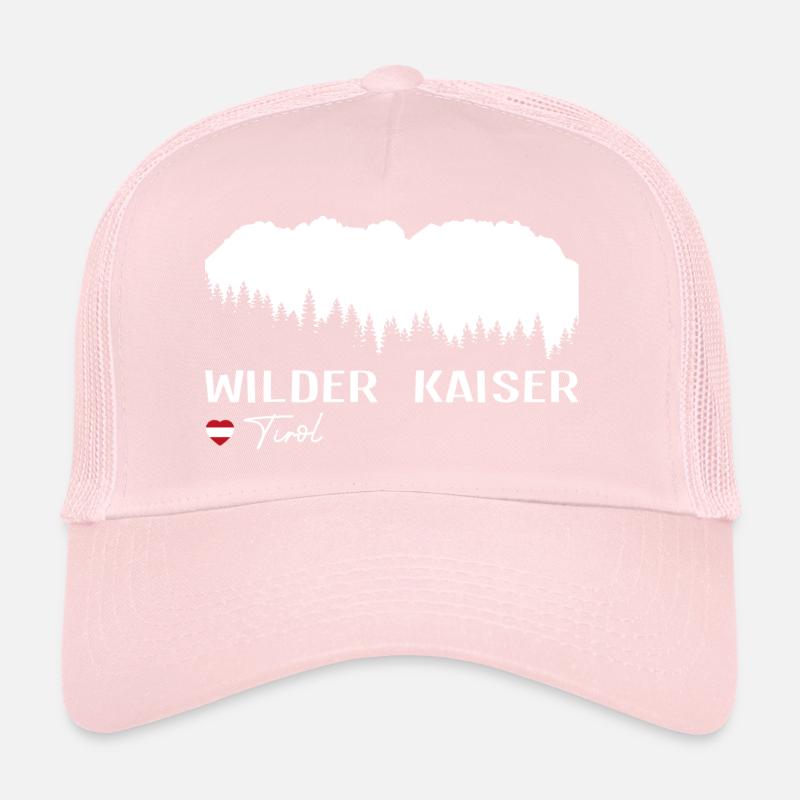 Wilder Kaiserkrone Tirol Austria Autriche Casquette trucker 