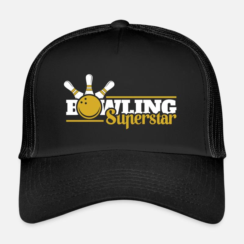 Quilles bowling Casquette trucker 