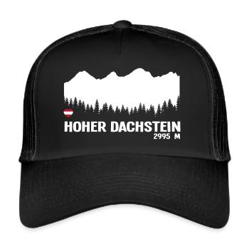 Hoher Dachstein Austria Schladming Steiermark Berg - Casquette trucker  - noir/noir - Devant