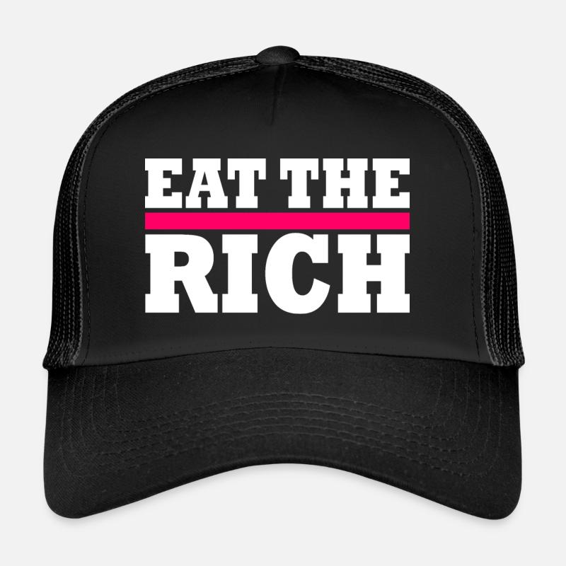 Eat the rich Casquette trucker 