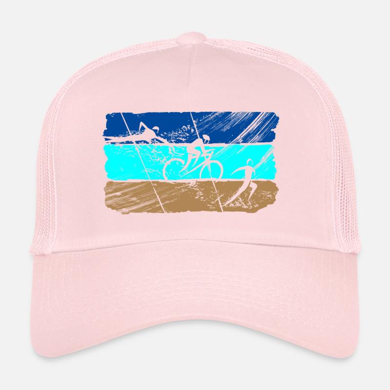 Drapeau de Traithlon Casquette trucker 