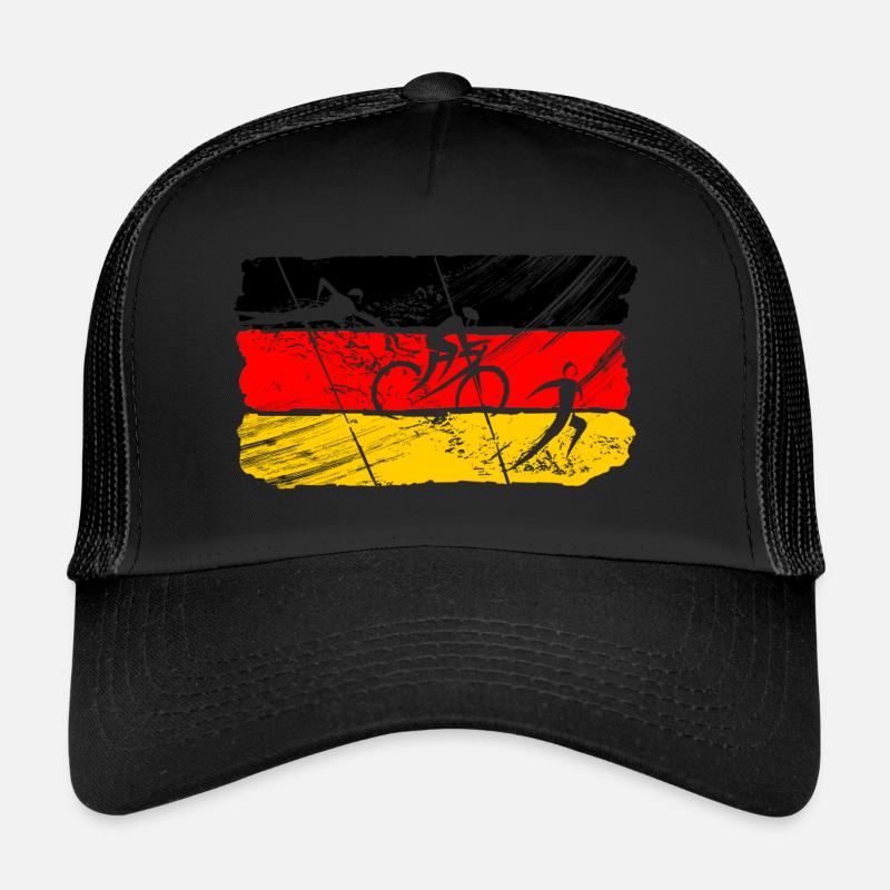 Triathlon Flag Germany (GER) Trucker Cap