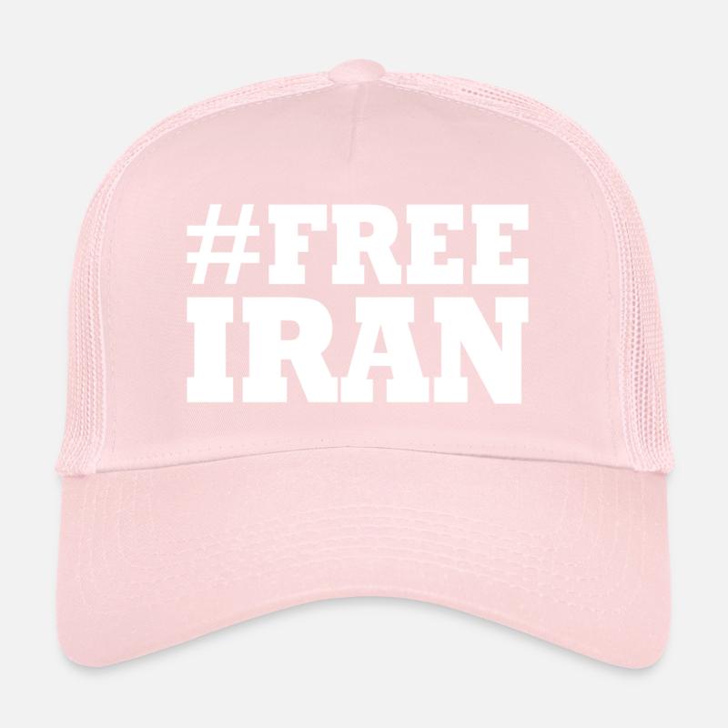 Free iran Casquette trucker 