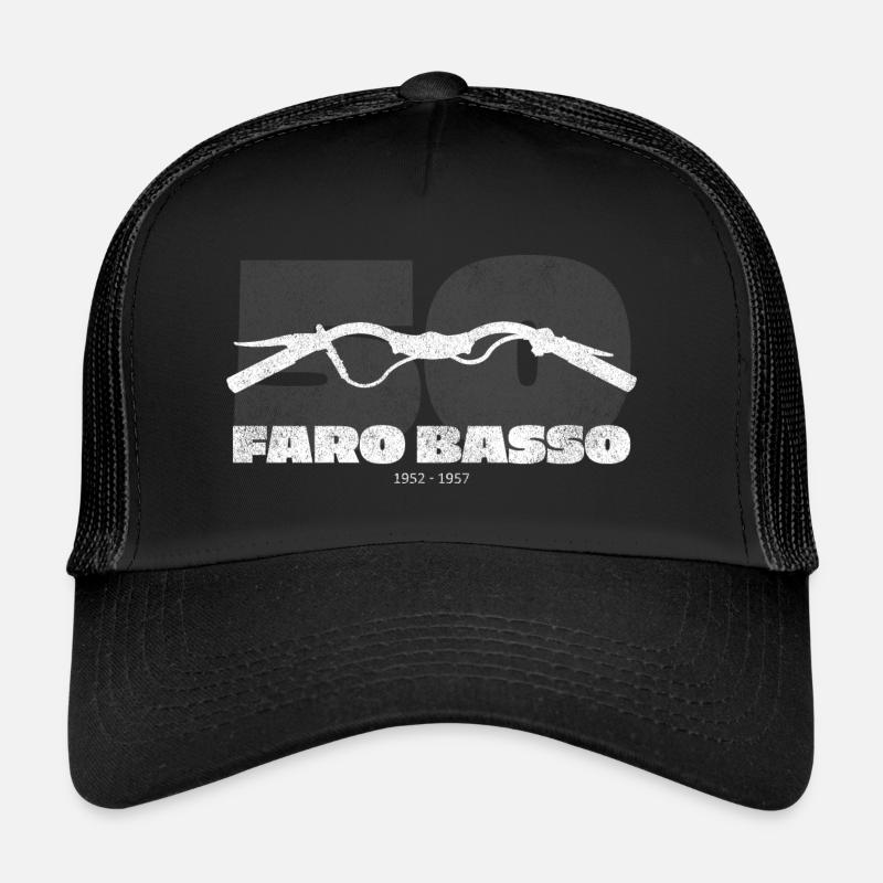 Faro Basso 50s Italie Shift Scooter Scooter Casquette trucker 