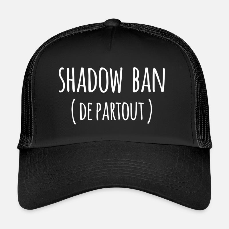 shadow ban de partout Casquette trucker 