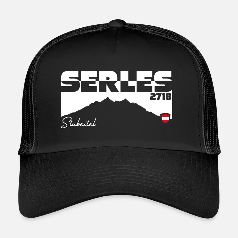 Serles Stubaital 7 Summits Gipfel Austria Flagge Trucker Cap