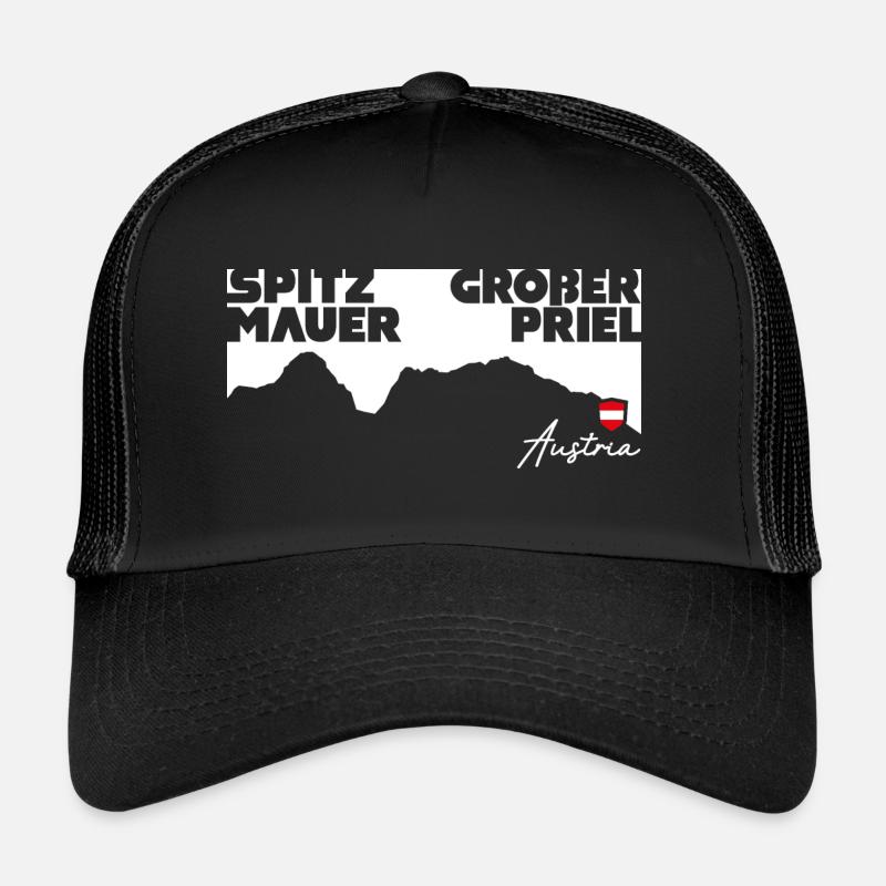 Large Priel Spitzmauer Totes Gebirge Austria Berg Trucker Cap