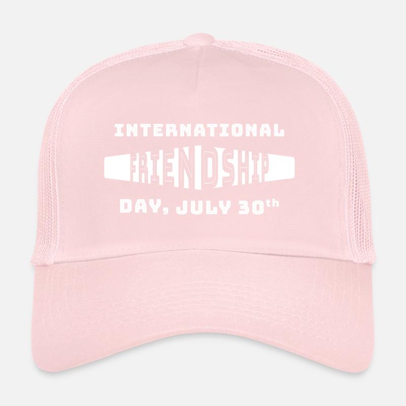 JOURNÉE INTERNATIONALE DE L’AMITIÉ Casquette trucker 