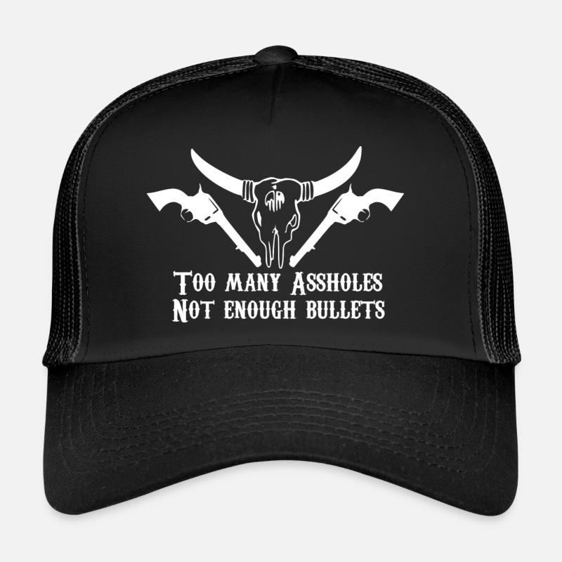 trop de connards Casquette trucker 