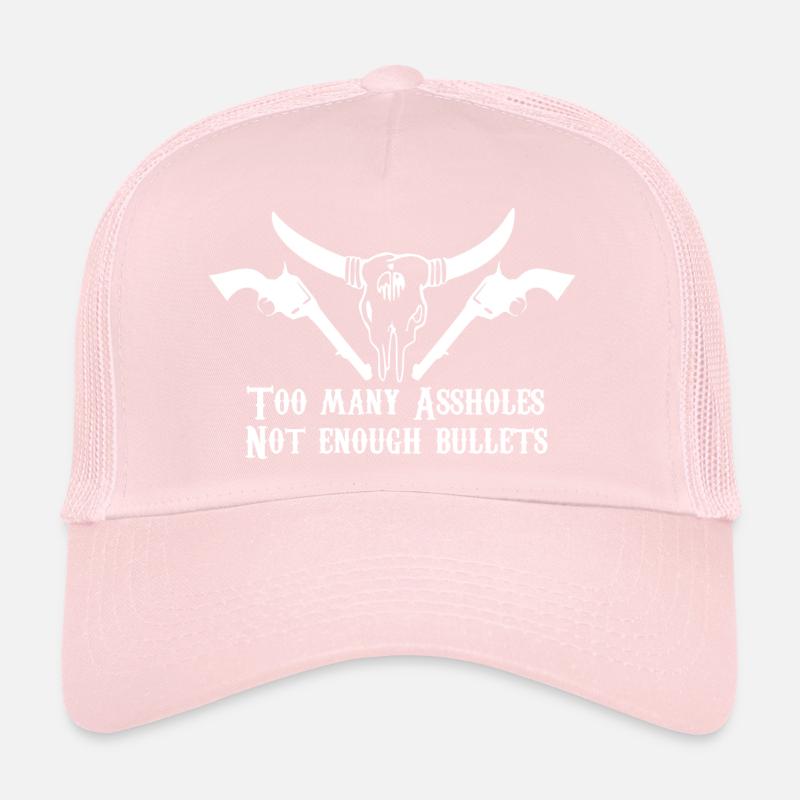 too many assholes Trucker Cap