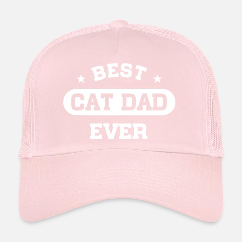Best Cat Dad Ever Trucker Cap