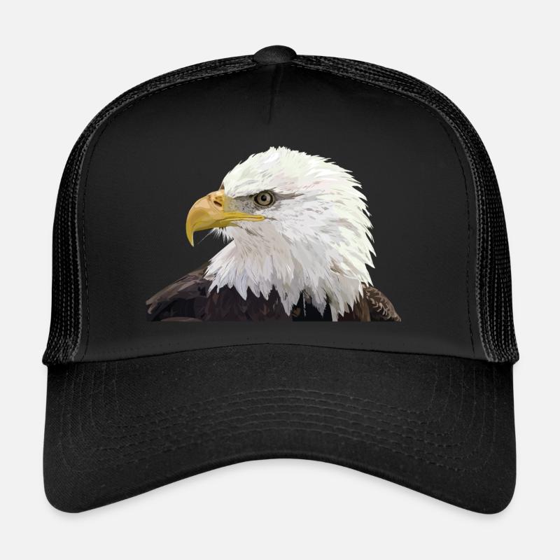 Pygargue à tête blanche Casquette trucker 