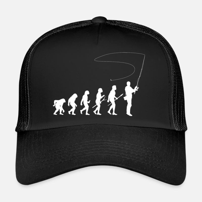 Evolutionsfischen, Darwin, Fischer, Humor, Geschenk Trucker Cap