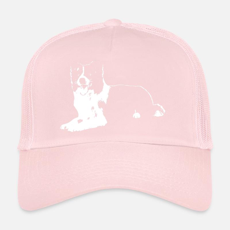 border collie Trucker Cap