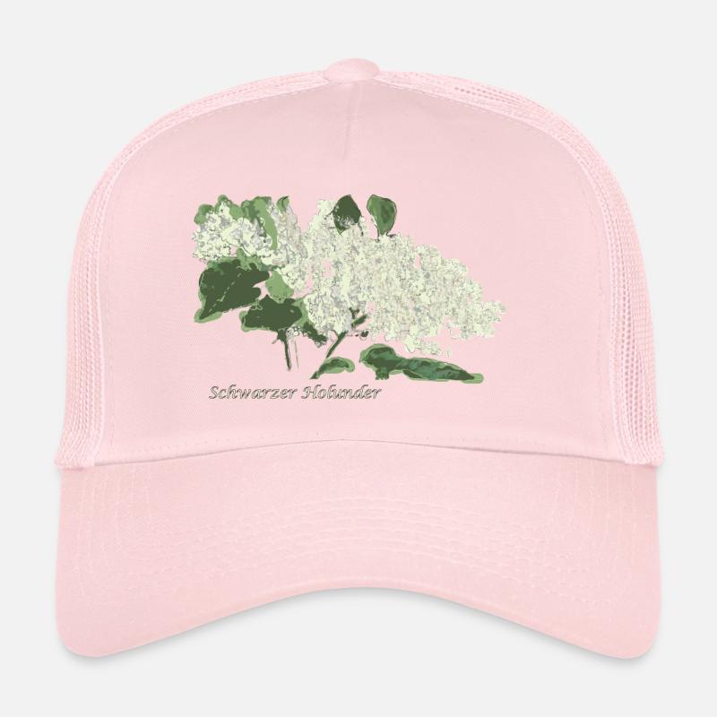 Schwarzer Holunder Trucker Cap