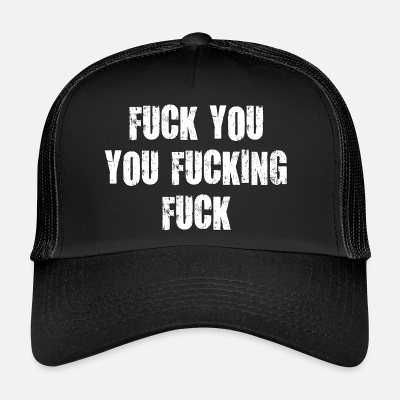 Putain, putain de merde! Casquette trucker 