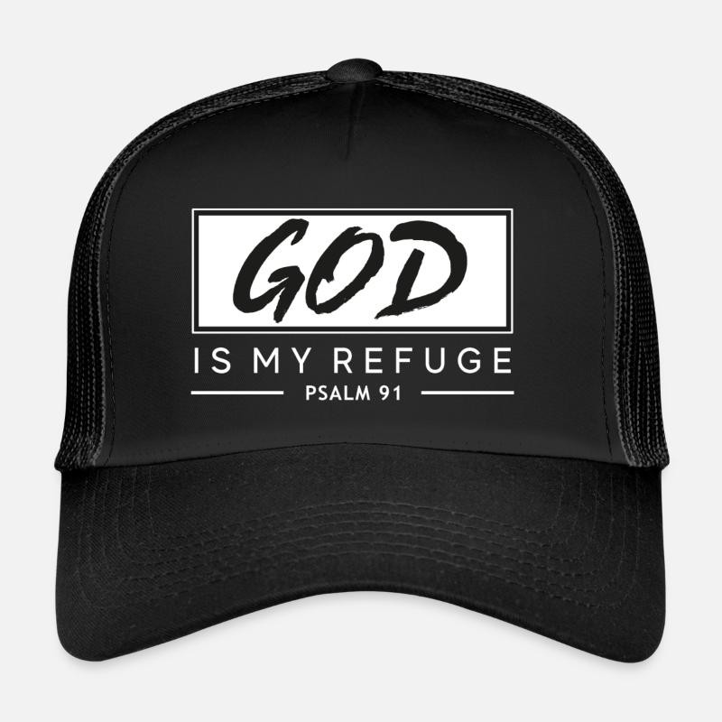 God is my Refuge! Trucker Cap