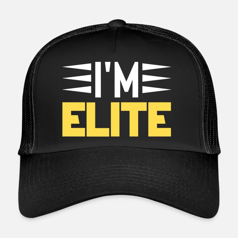 I´m Elite (gelb) Trucker Cap