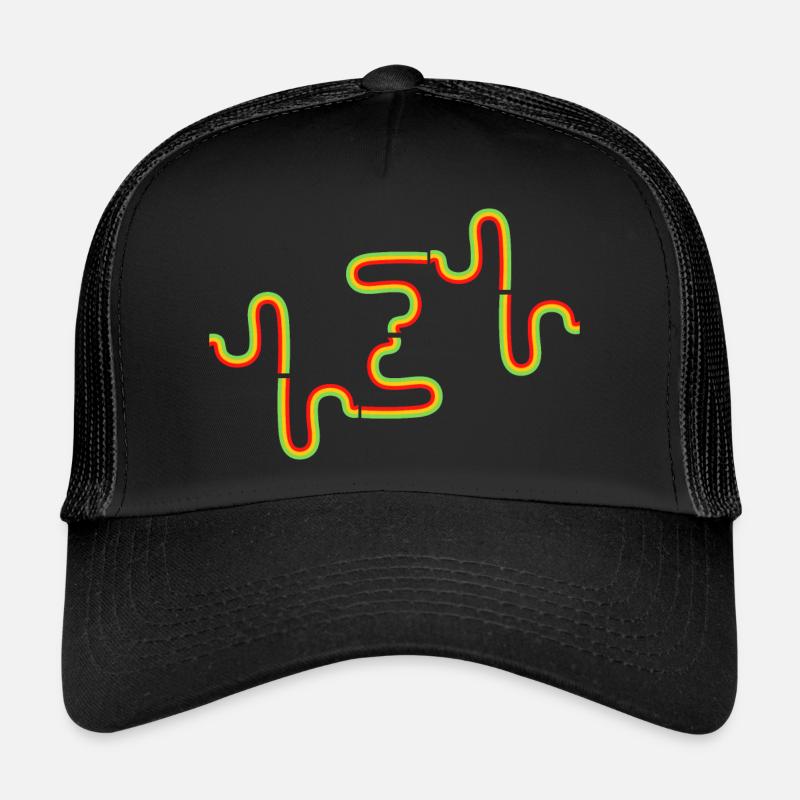 Dreadlocks Reggae Rainbow Geschenk Rasta Rastafari Trucker Cap