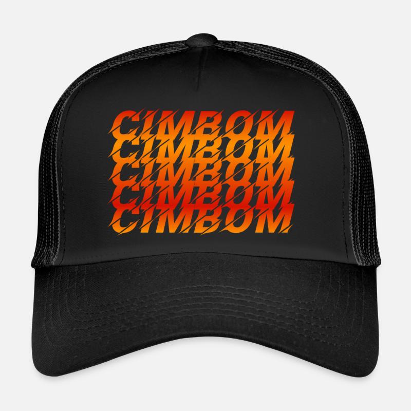 Cimbom - Trucker Cap - Schwarz/Schwarz