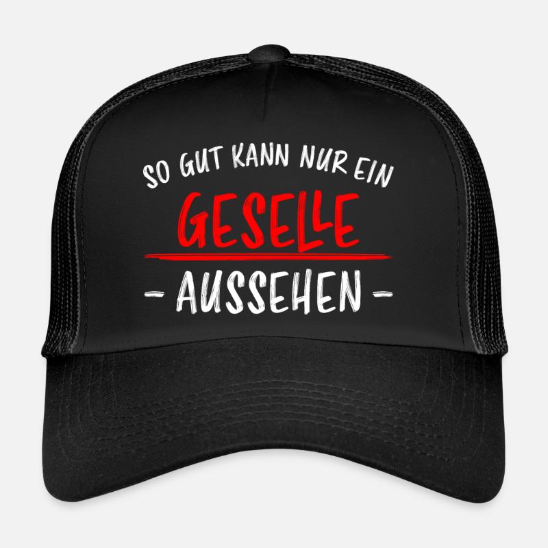 Geselle Lustiger Spruch Gesellenprüfung Geschenk Trucker Cap