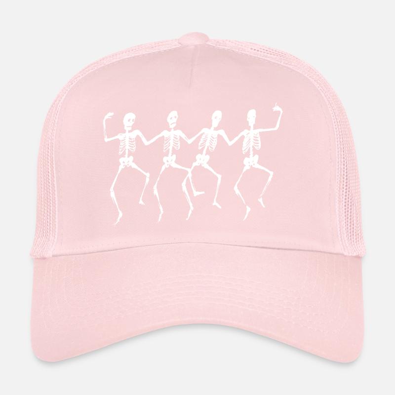 Squelettes Casquette trucker 