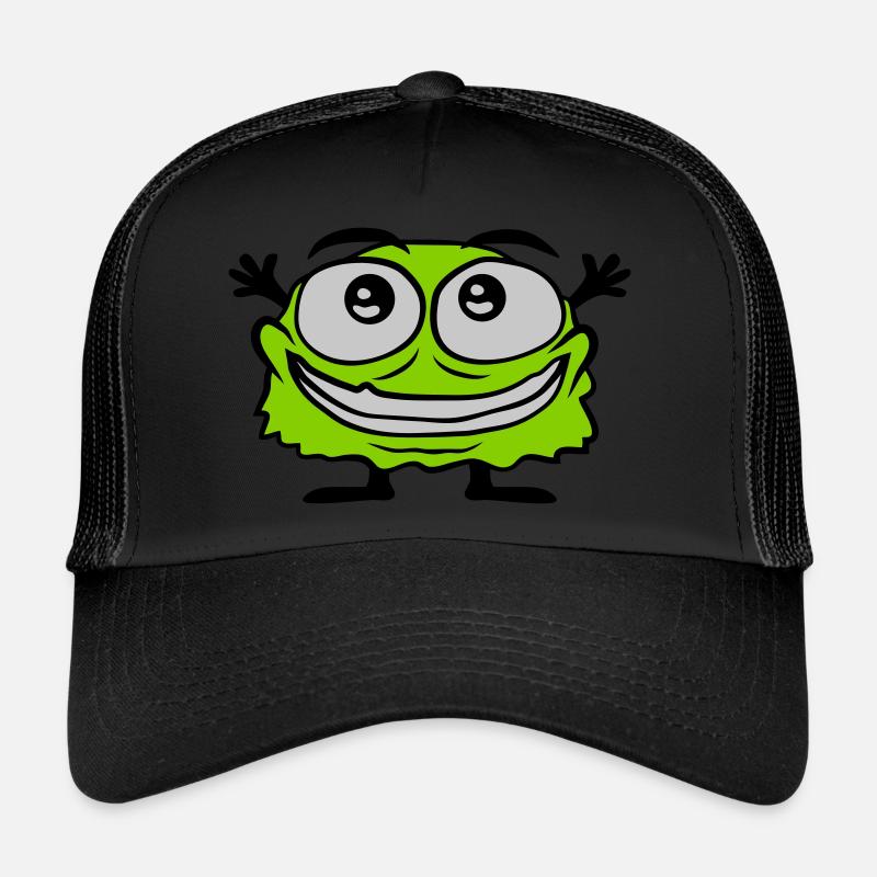 Petit monstre poilu mignon Casquette trucker 
