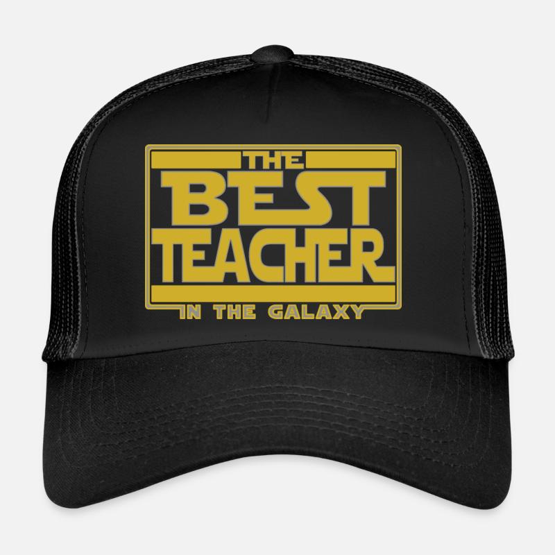 Le meilleur enseignant de la galaxie Casquette trucker 