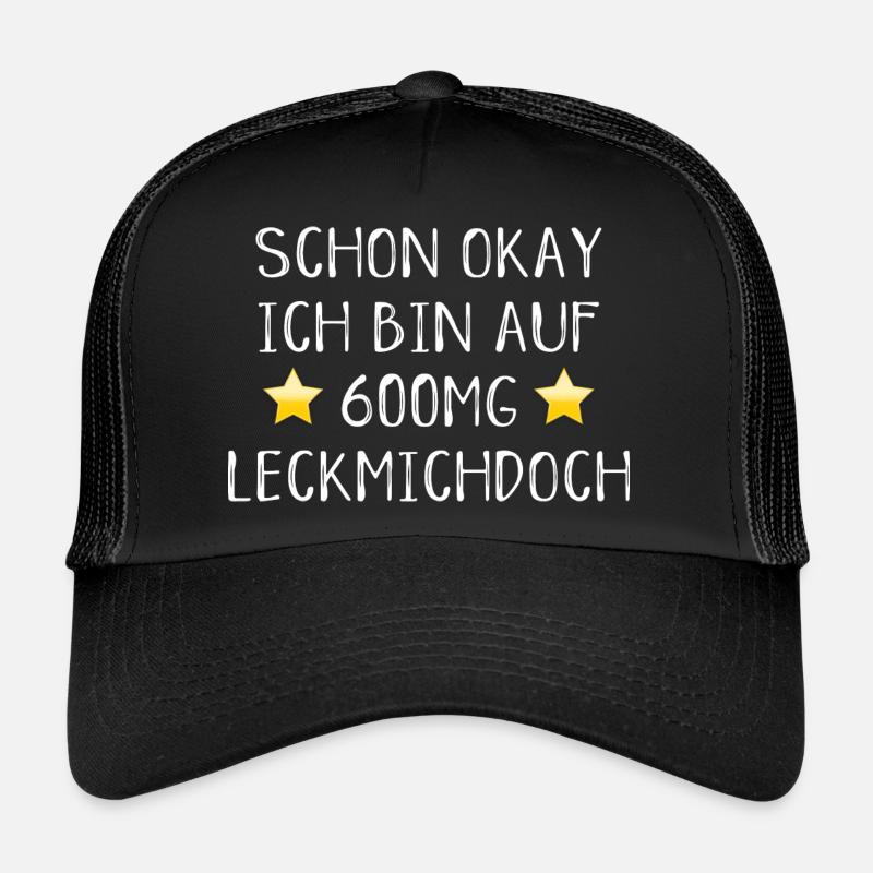 Büro lustiger Spruch Laune Geschenkidee Trucker Cap