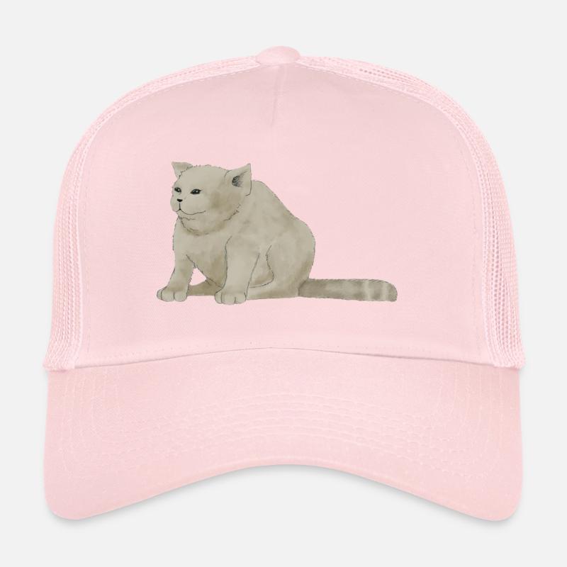 Gros chat gâté Casquette trucker 