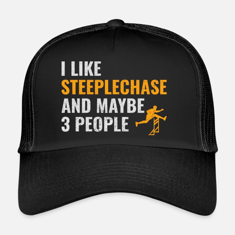 Hindernislauf Hindernislauf Leichtathletik Trucker Cap