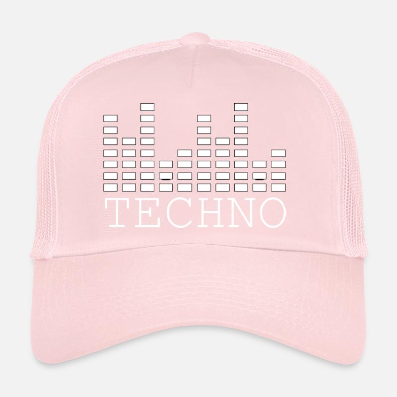 Techno music Trucker Cap