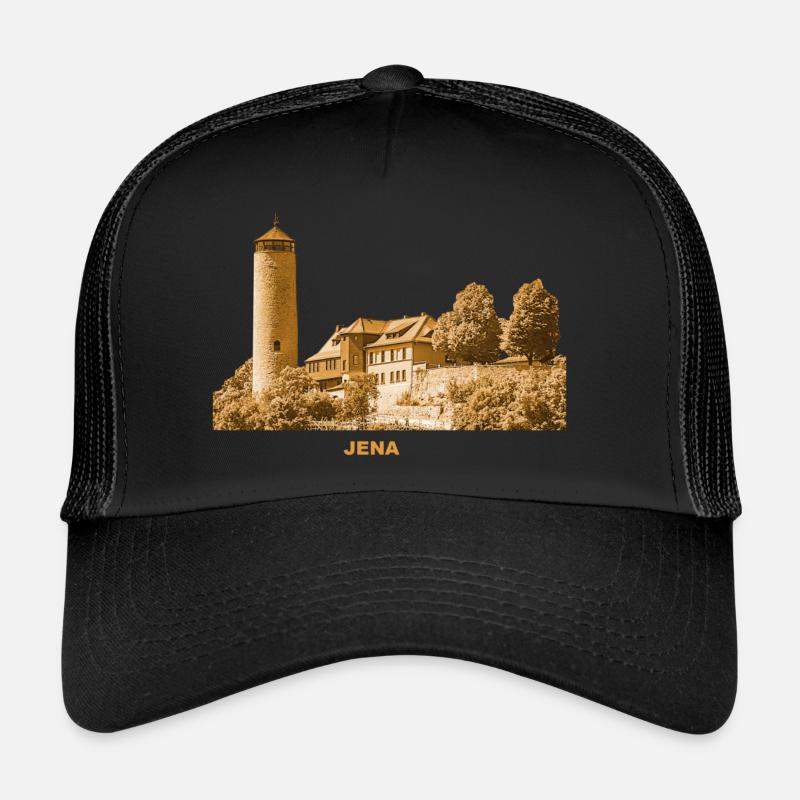Jena Fuchsturm Thuringia local mountain Burg Kirchberg Trucker Cap