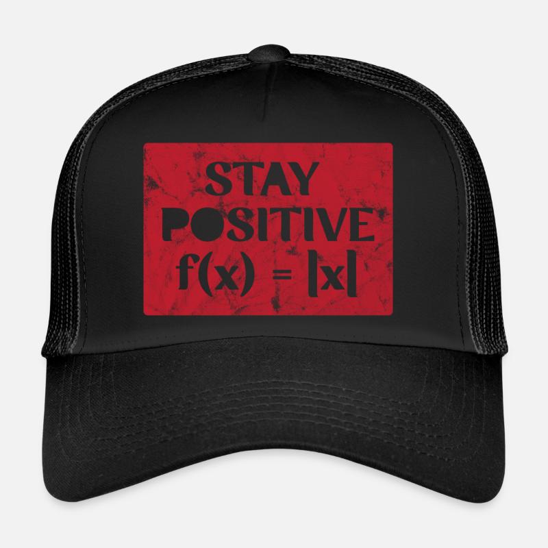 Restez positif Casquette trucker 