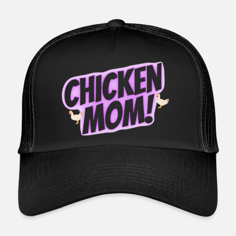 chicken mom Trucker Cap