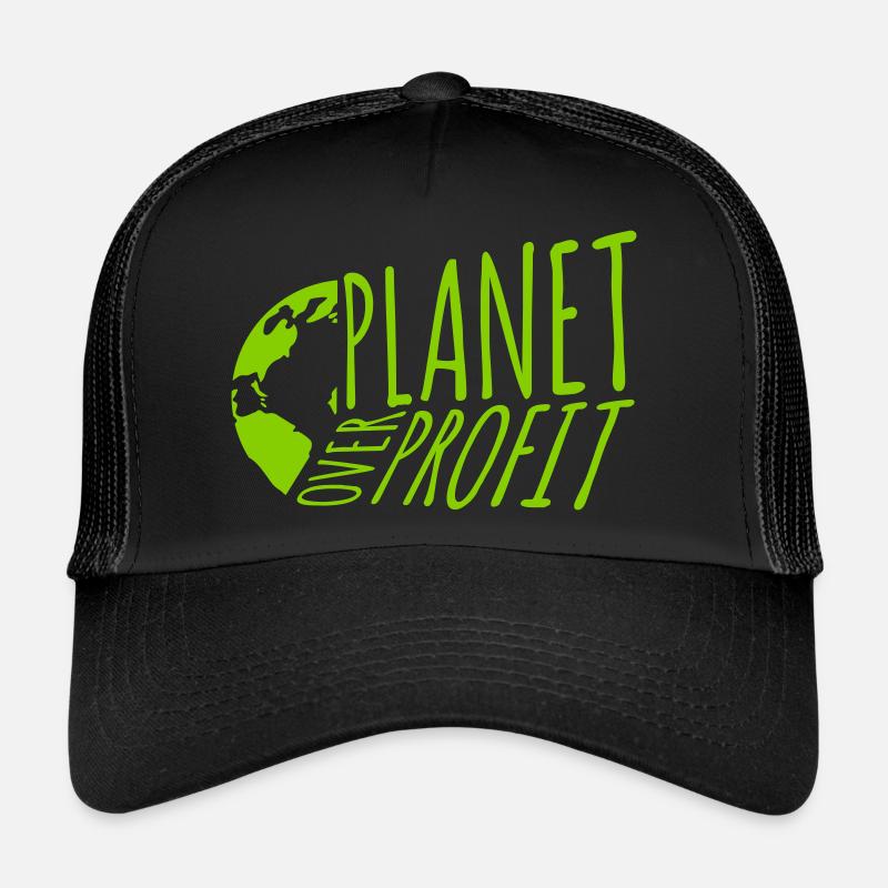 Planète sur le devis de profit Casquette trucker 
