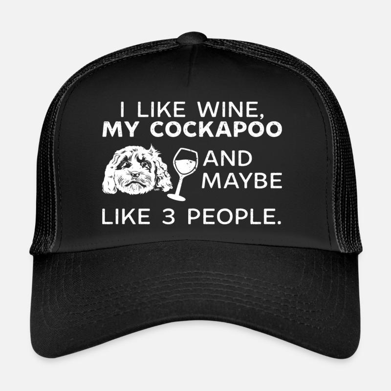 Cockapoo Dog Trucker Cap