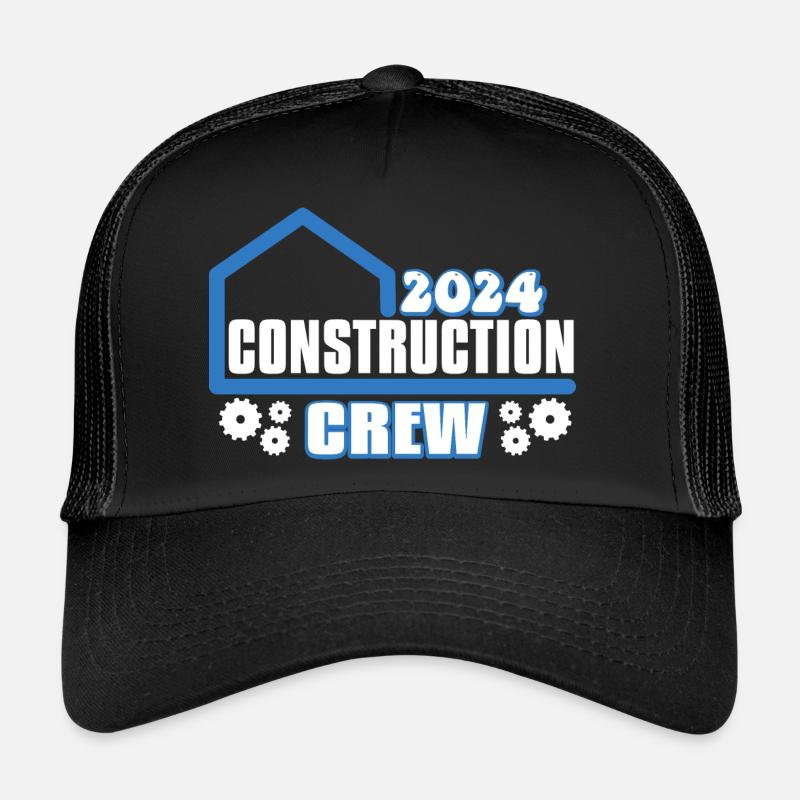 Équipe de construction de maison 2024 Casquette trucker 