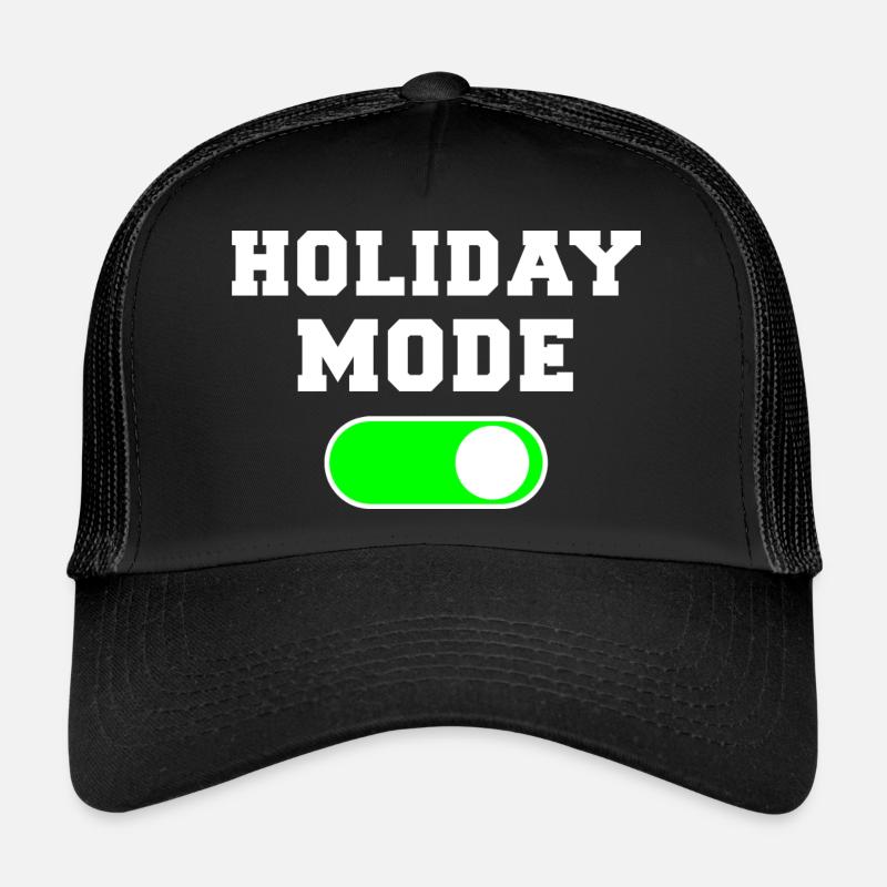 Mode vacances drôle de vacances de Noël Casquette trucker 
