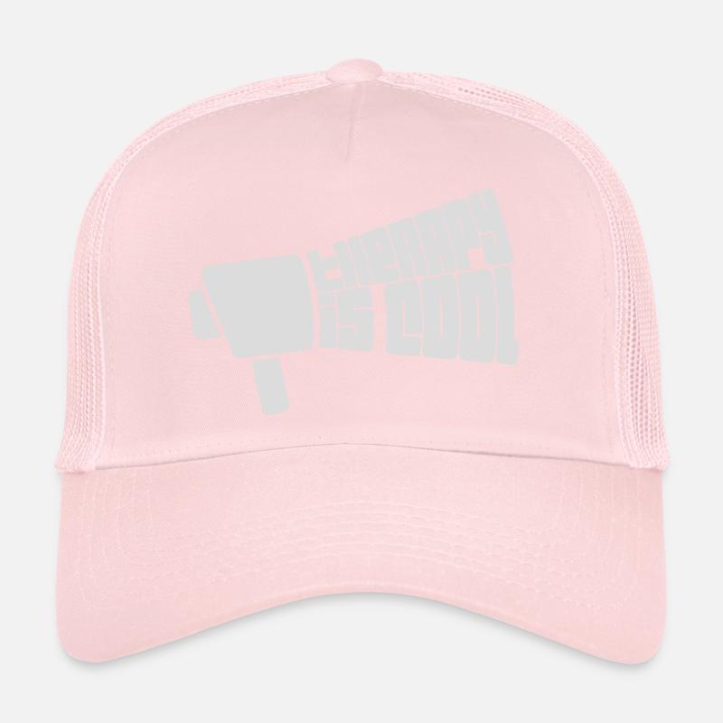 therapy is cool Zitat Trucker Cap
