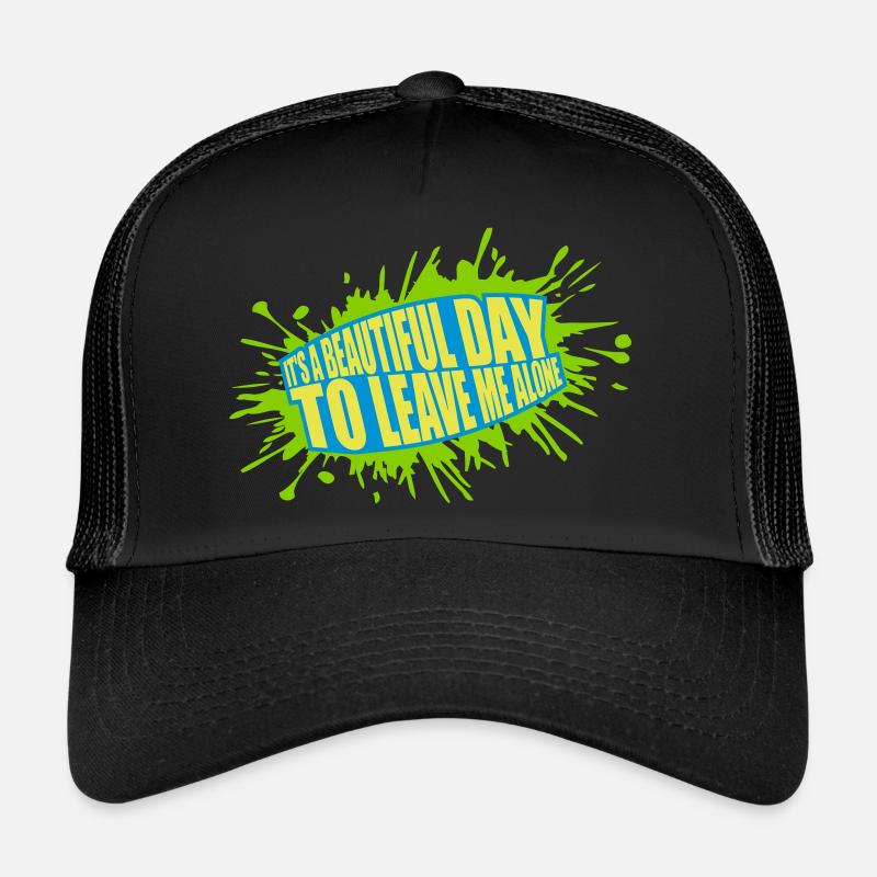 Journée Laissez-moi tranquille Casquette trucker 