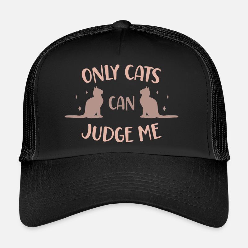 Nur Katzen können mich beurteilen Farbversion Trucker Cap
