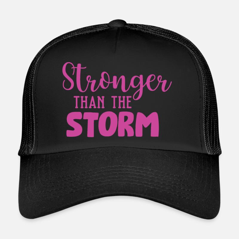 Plus fort que la tempête Casquette trucker 
