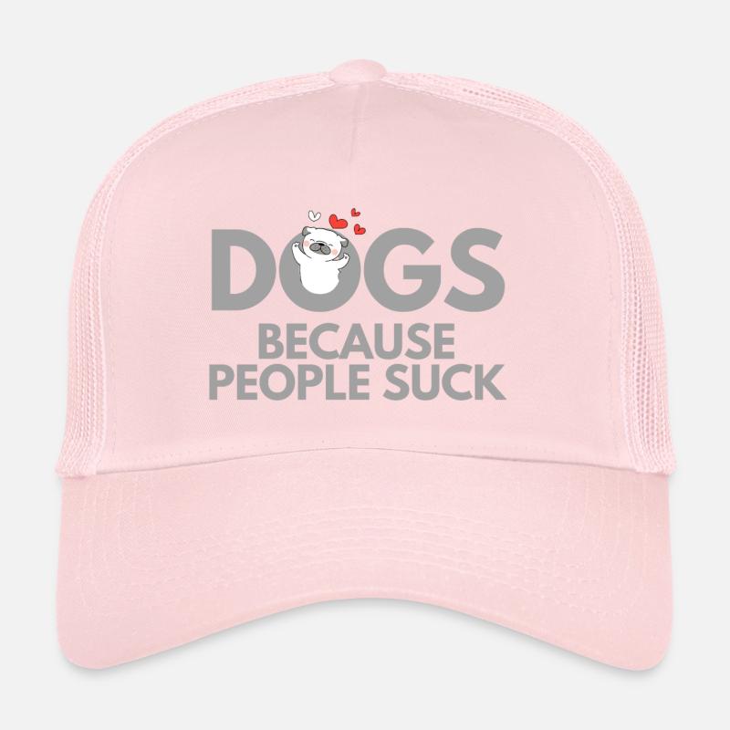 HUNDE, WEIL MENSCHEN SIND Trucker Cap