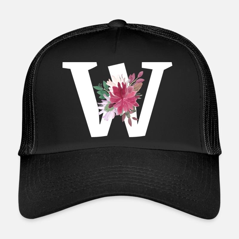 Brief mit Blumen Trucker Cap