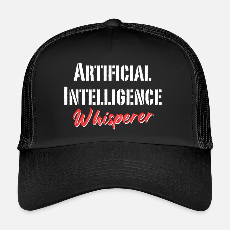 Chuchoteur d’intelligence artificielle Casquette trucker 